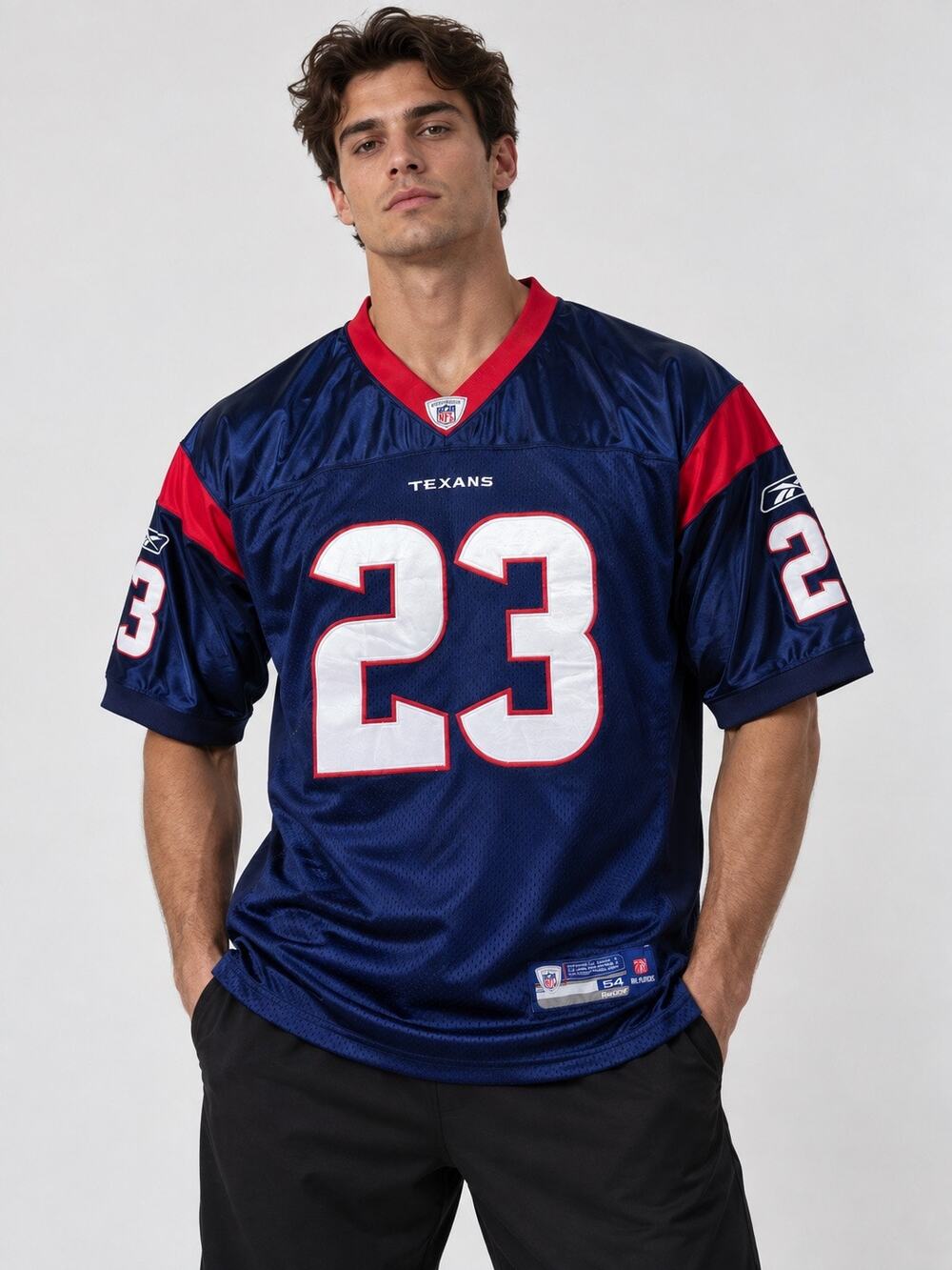 Houston Texans Arian Foster #23 Reebok On Field NFL Jersey Size 52 Stitched